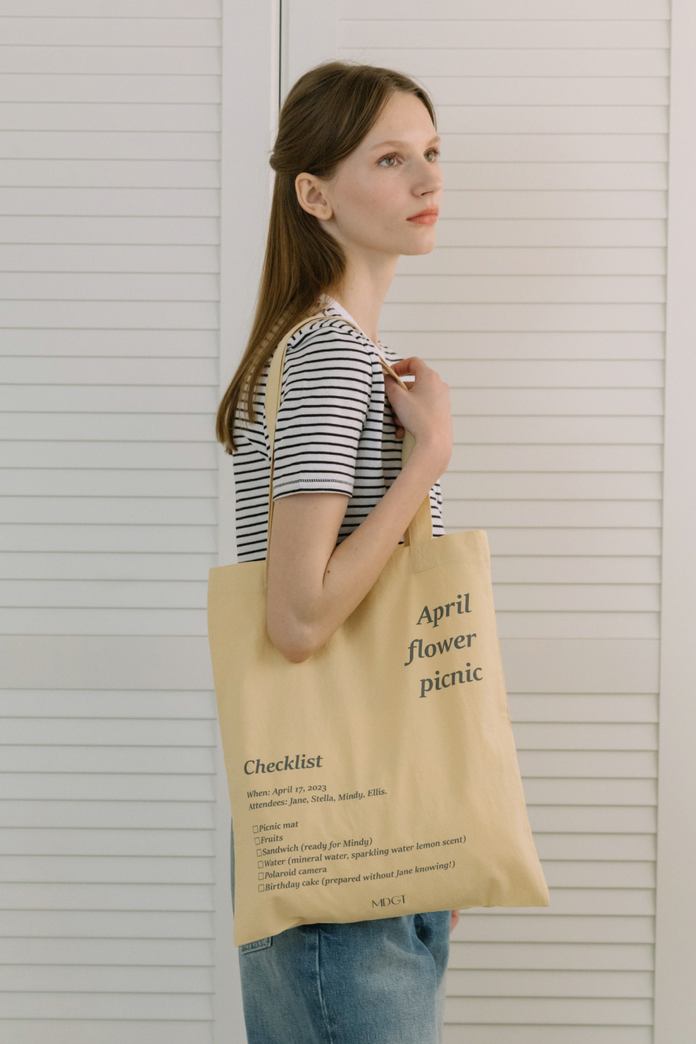 April Eco Bag_Pastel Yellow