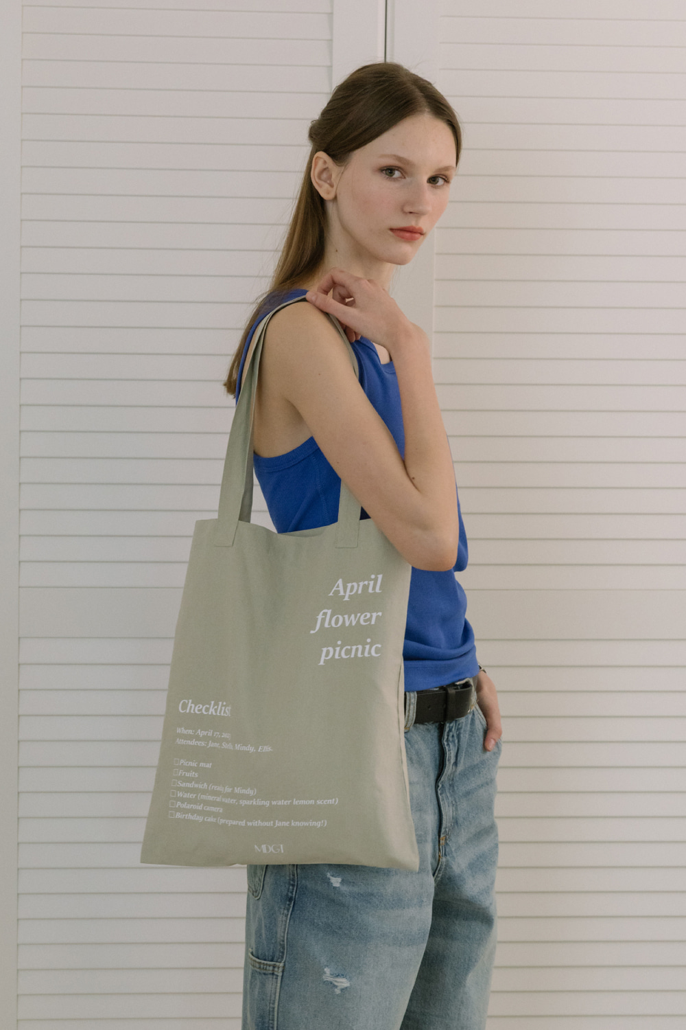 April Eco Bag_Pastel Khaki