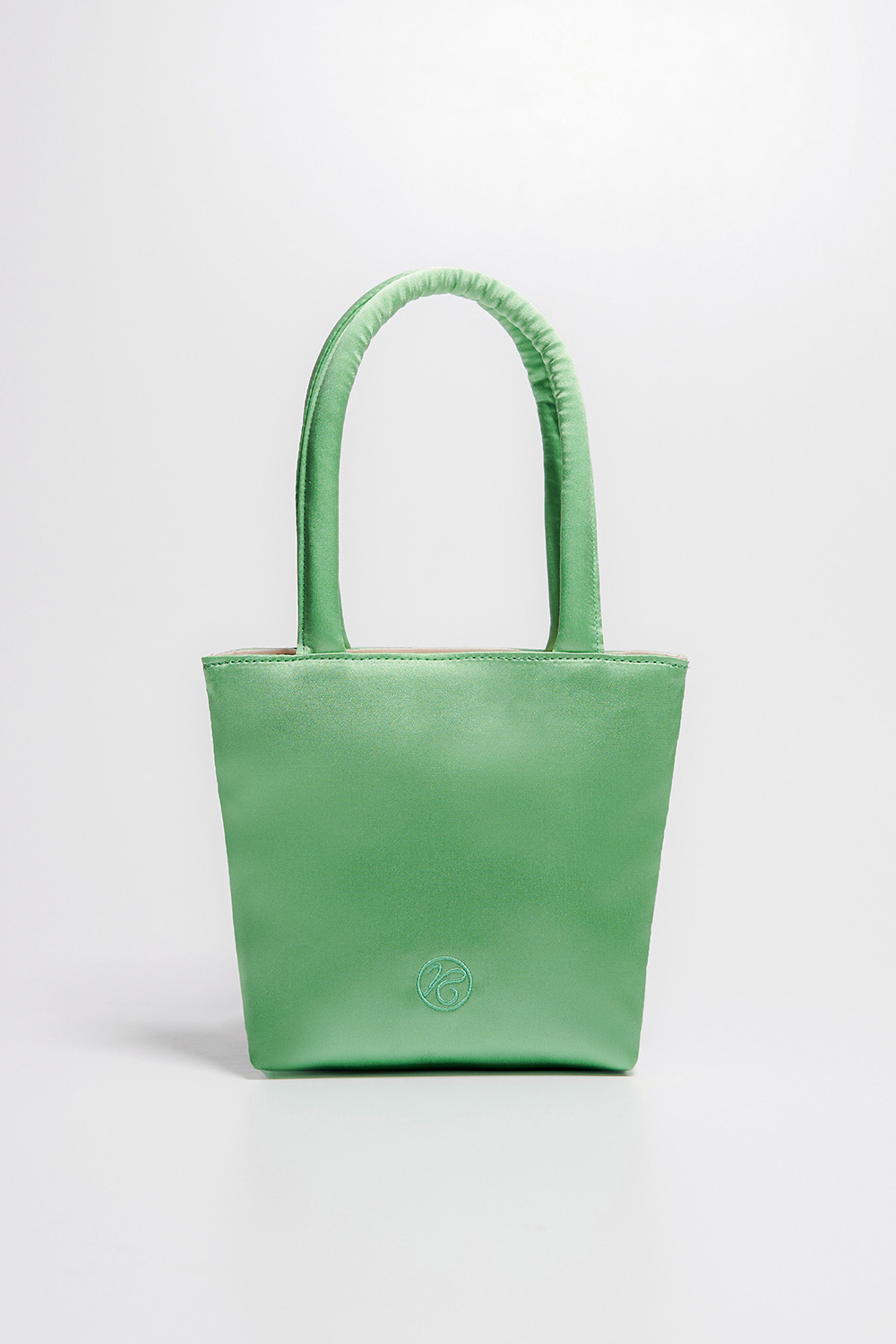 Silk Mini Tote Bag_Light green
